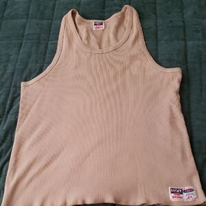 Lucky Brand Beige Sleeveless Top